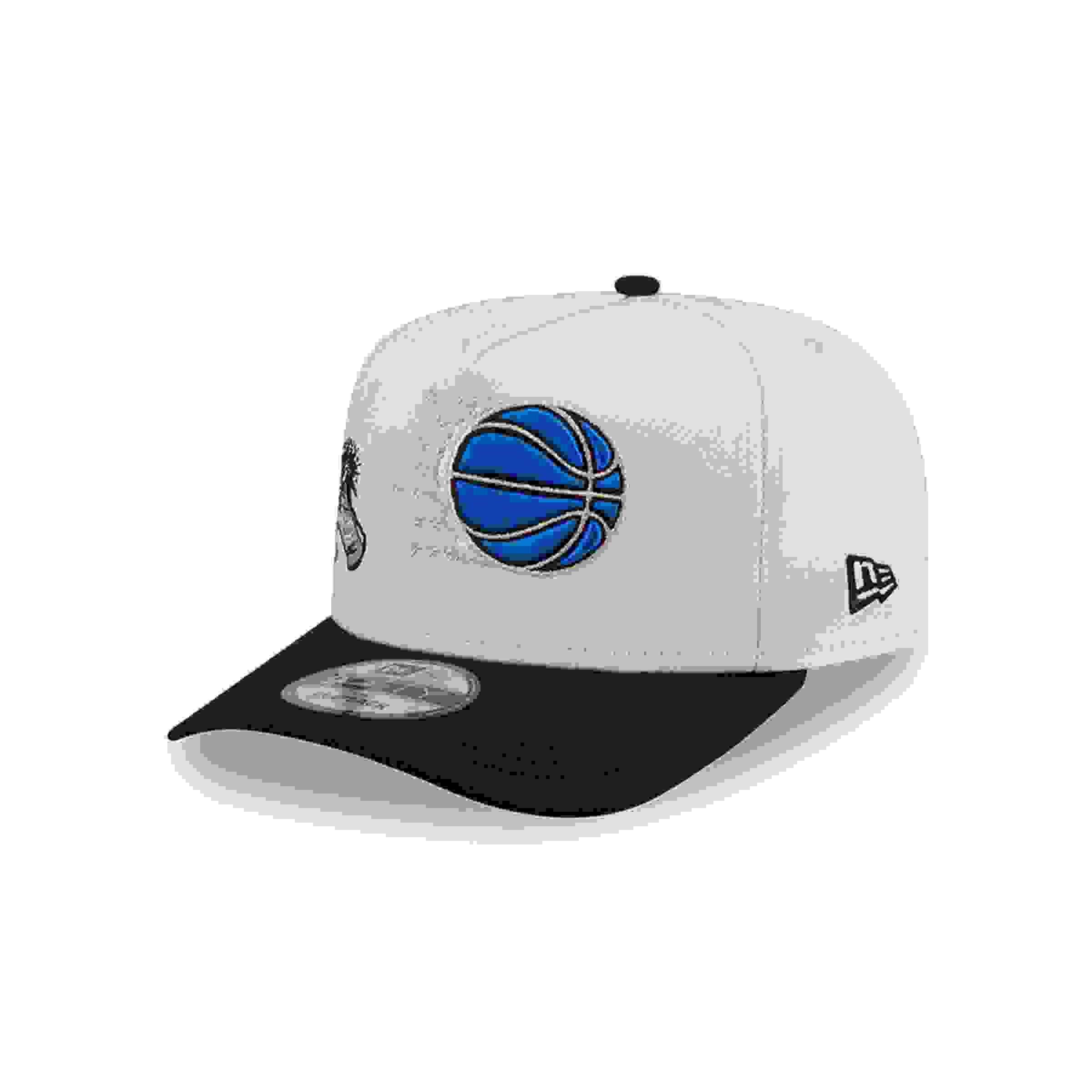 New Era Orlando Magic 9FIFTY A-Frame Hardwood Classic Cream/Black Snapback Hat